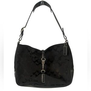 Vintage Coach 6091 Hampton buckle shoulder bag